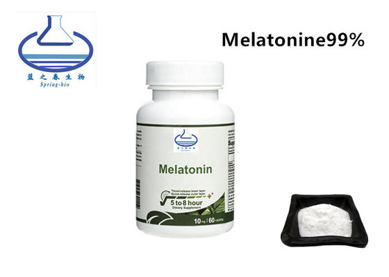 99% natuurlijke Melatonin Gummies CAS 73-31-4 voor het Verbeteren van Slaap